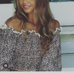 Leopard Crop Top